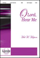 O Lord Hear Me SAB choral sheet music cover